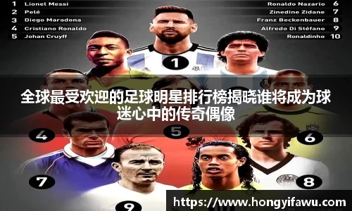 全球最受欢迎的足球明星排行榜揭晓谁将成为球迷心中的传奇偶像